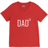 dad of 3 V-Neck Tee