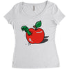 apple burster Women's Triblend Scoop T-shirt
