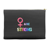 Women's March We are Strong Accessory Pouches