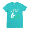 mermaid Ladies Fitted T-Shirt