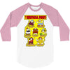 7 menopausal dwarfs, ideal gift or birthday present. 3/4 Sleeve Shirt