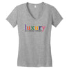 Luxury As A Croad Concept Women's V-Neck T-Shirt