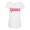 drunk'n donuts Maternity Scoop Neck T-shirt