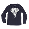 dripping diamond Long Sleeve Shirts
