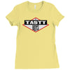 tasty boys Ladies Fitted T-Shirt