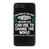 education is the most pwerful weapon you can use to change the world l iPhone 7 Plus Case