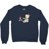 Cute Baby Painter's Mom Love Crewneck Sweatshirt