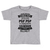 Super Cool Pop Pop Of A Freaking Awesome Grandson Toddler T-shirt