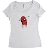 IM DEAD HELP Women's Triblend Scoop T-shirt