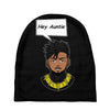 hey auntie killmonger Baby Beanies