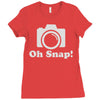 oh snap! Ladies Fitted T-Shirt
