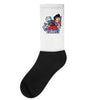 ash vs zombies Socks