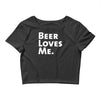 beer loves me Crop Top