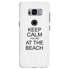 keep calm you're at the beach Samsung Galaxy S8 Plus