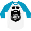 happy father's day 3/4 Sleeve Shirt