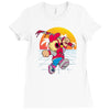 hotline plumber Ladies Fitted T-Shirt