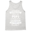 Super Cool Pops Of A Freaking Awesome Grandson Tank Top
