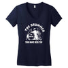 drummer Women's V-Neck T-Shirt