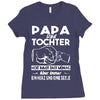 papa und tochter Ladies Fitted T-Shirt