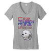 life's better with a coton de tulear Women's V-Neck T-Shirt