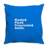 kiedes flea frusciante smith Throw Pillow