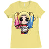 harley quinn Ladies Fitted T-Shirt