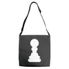 Chess King and Pawn Adjustable Strap Totes