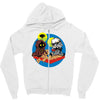 sandbox battle 1 Zipper Hoodie