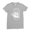 talk to the hand Ladies Fitted T-Shirt
