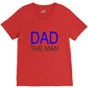 dad the man V-Neck Tee