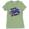 octopi my thoughts Ladies Fitted T-Shirt