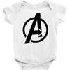 avengers army Baby Bodysuit