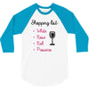 wine shopping 3/4 Sleeve Shirt