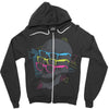 between the eyes Zipper Hoodie