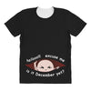December  Peeking Out Asian Baby Boy All Over Women's T-shirt