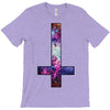 inverted galaxy cross funny  religion banter space fashion new T-Shirt