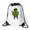 loki needs love Drawstring Bags