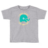 an elephant never cares Toddler T-shirt
