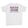 math club hippie hipster Youth Tee