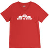 born to shoot  photograpy camera geek V-Neck Tee