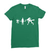 alien arith metic Ladies Fitted T-Shirt
