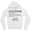 Cycopath Noun Zipper Hoodie
