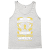 Never Underestimate the Strength of a Sarcoma Cancer Warrior Tank Top