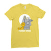 peanut wars Ladies Fitted T-Shirt