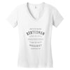Gentleman (f143) Women's V-Neck T-Shirt
