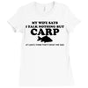 my wife Ladies Fitted T-Shirt