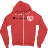 its my Heart Zipper Hoodie