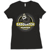 sasquatch hunter Ladies Fitted T-Shirt