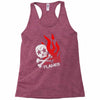 skull &amp; flames Racerback Tank
