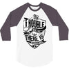 danger music 3/4 Sleeve Shirt